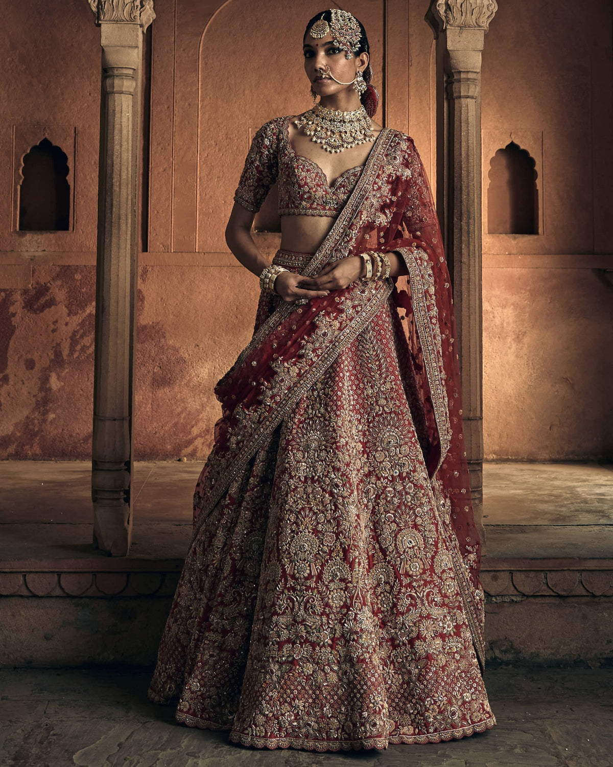 Mustani Lehenga Set