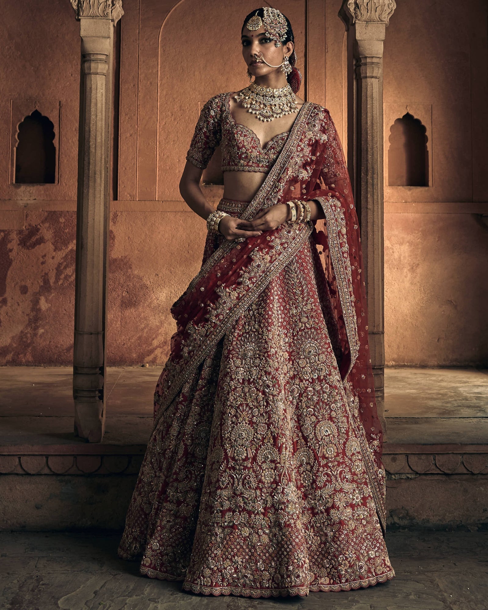 Mustani Lehenga Set