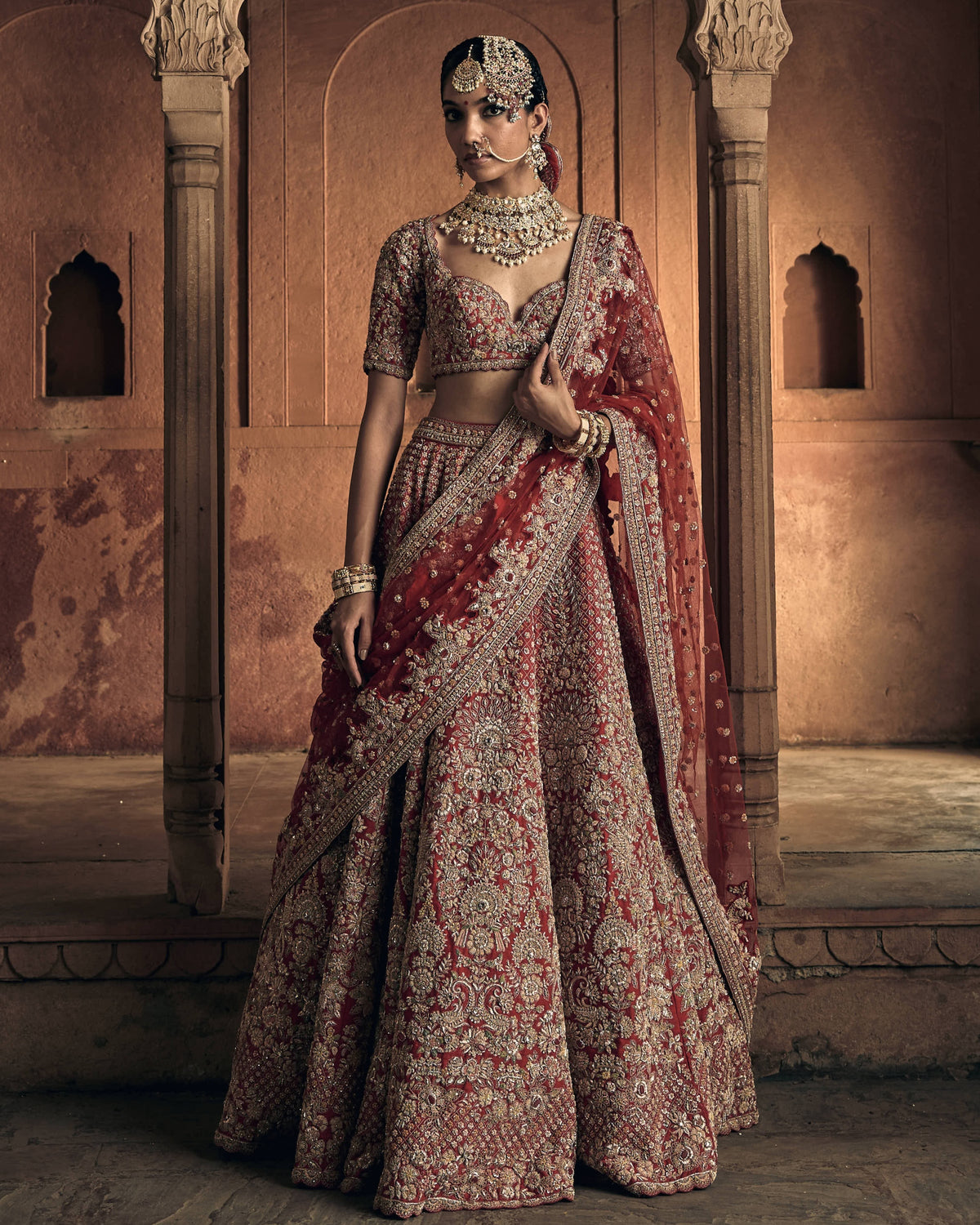 Mustani Lehenga Set