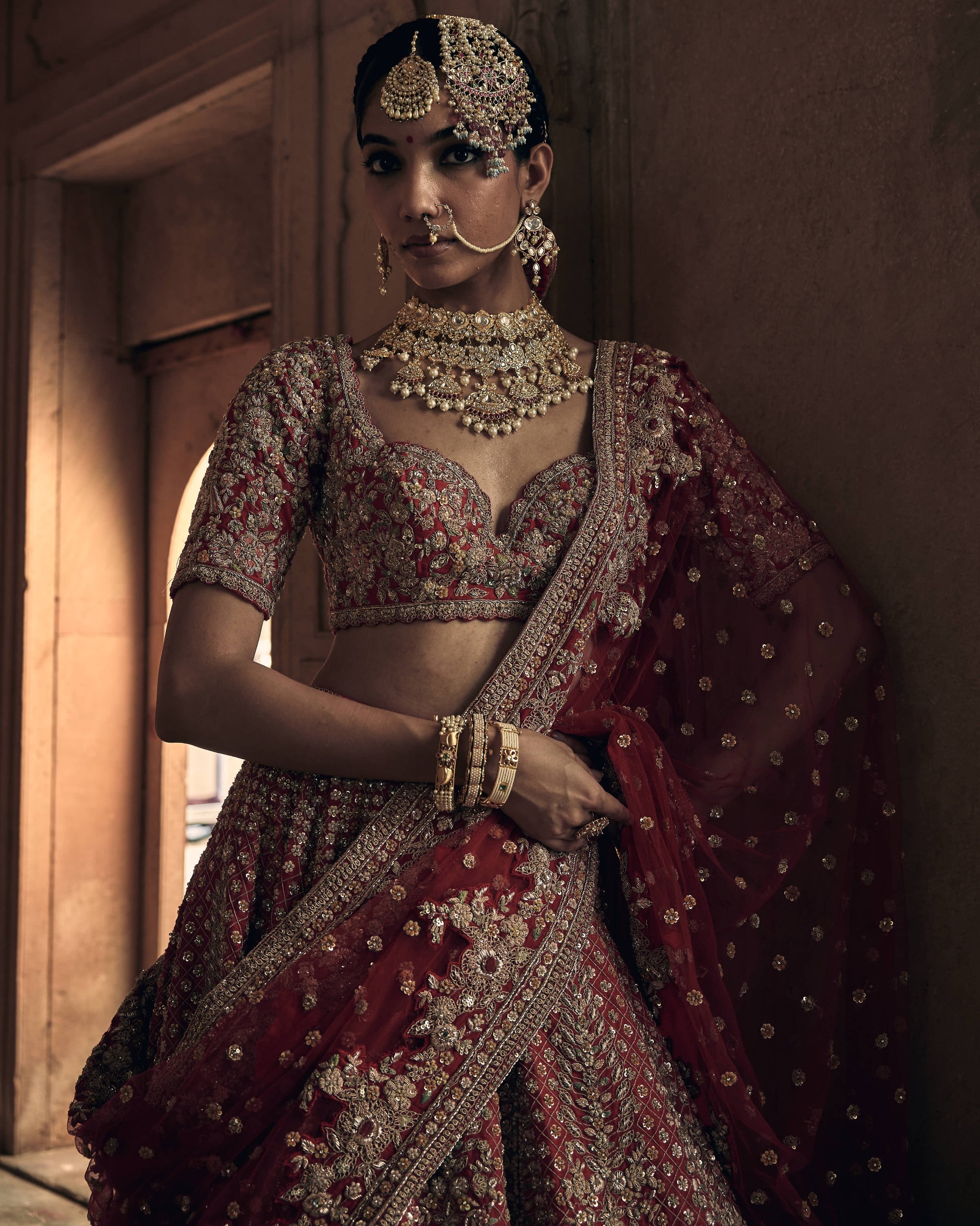 Mustani Lehenga Set