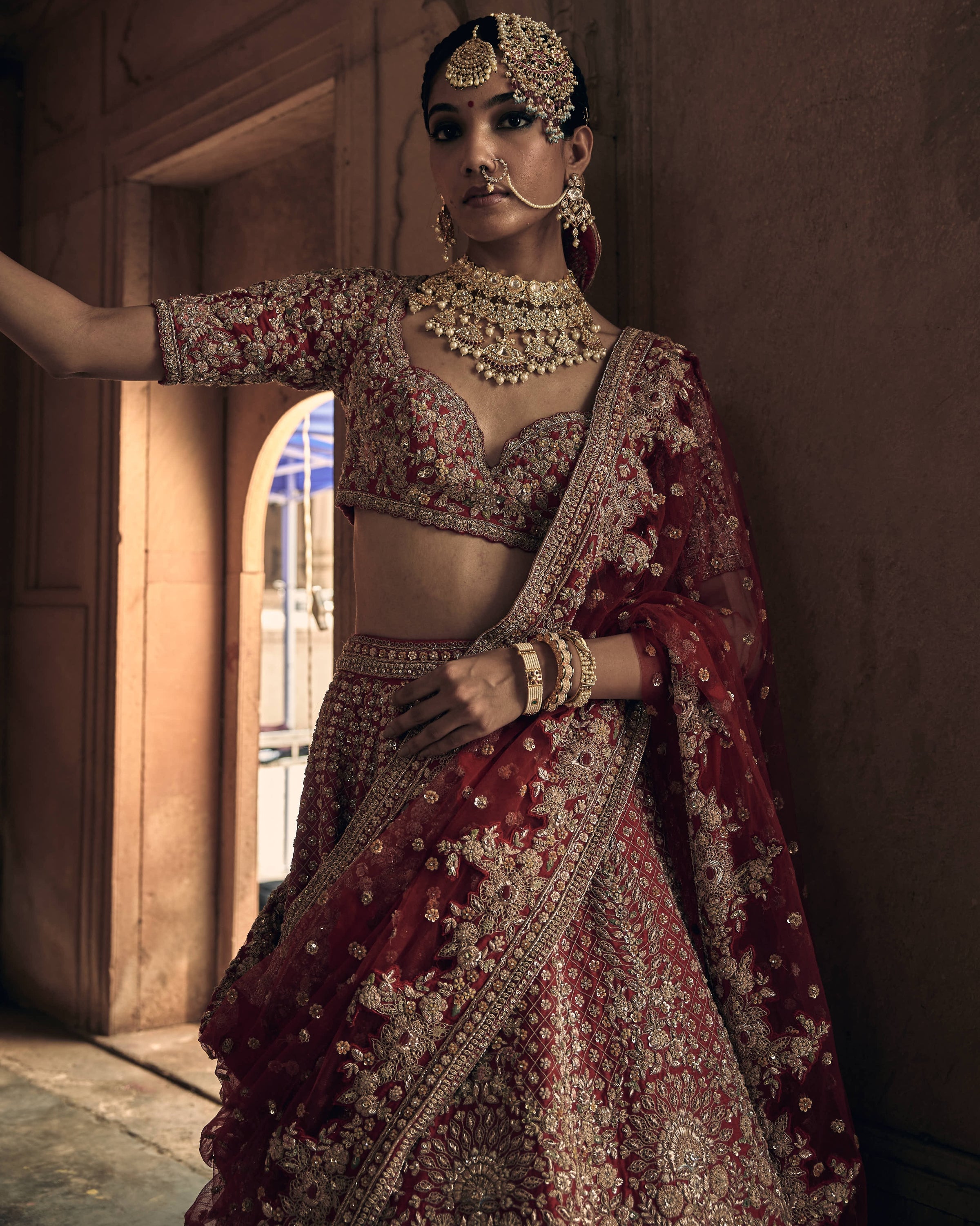 Mustani Lehenga Set