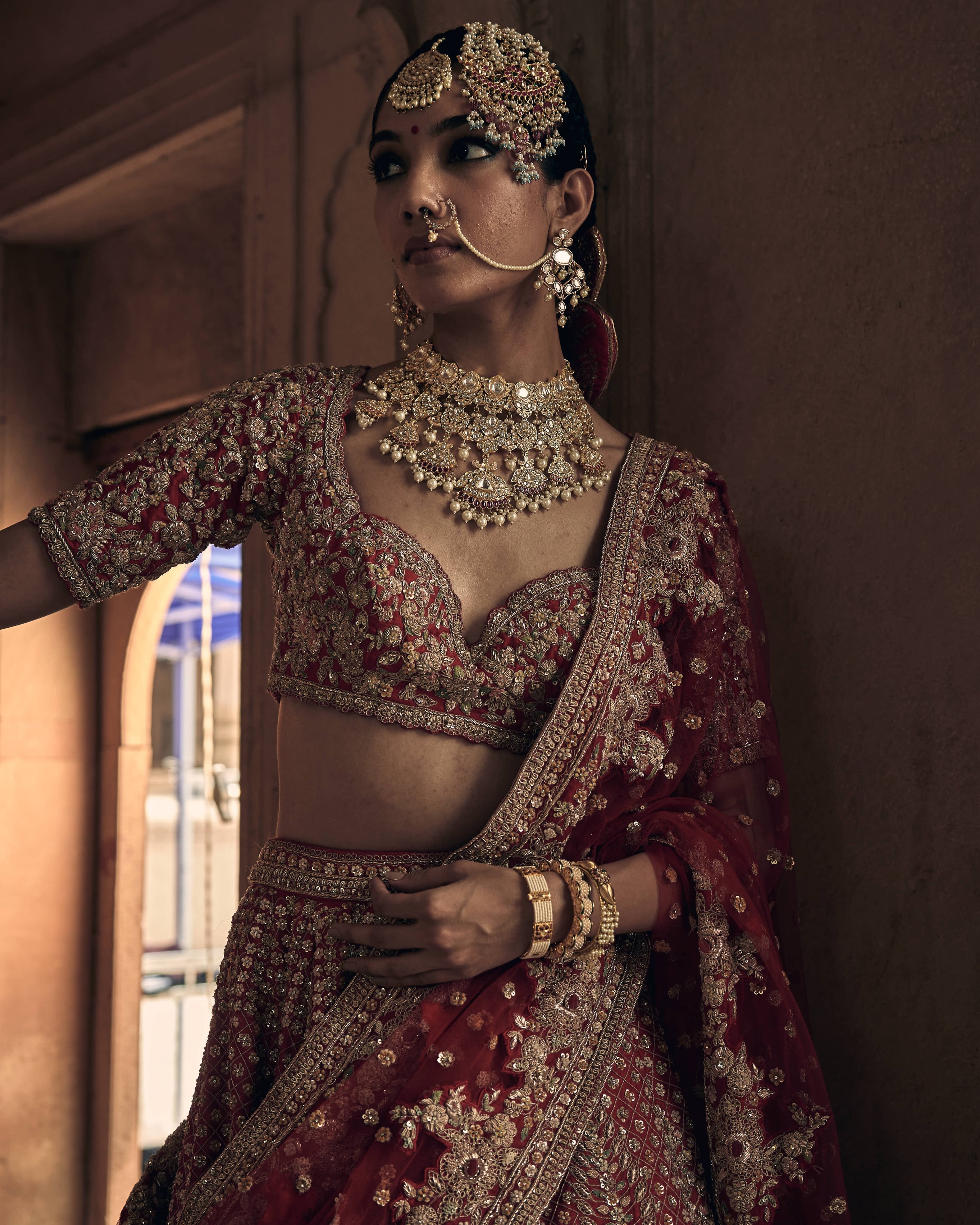 Mustani Lehenga Set