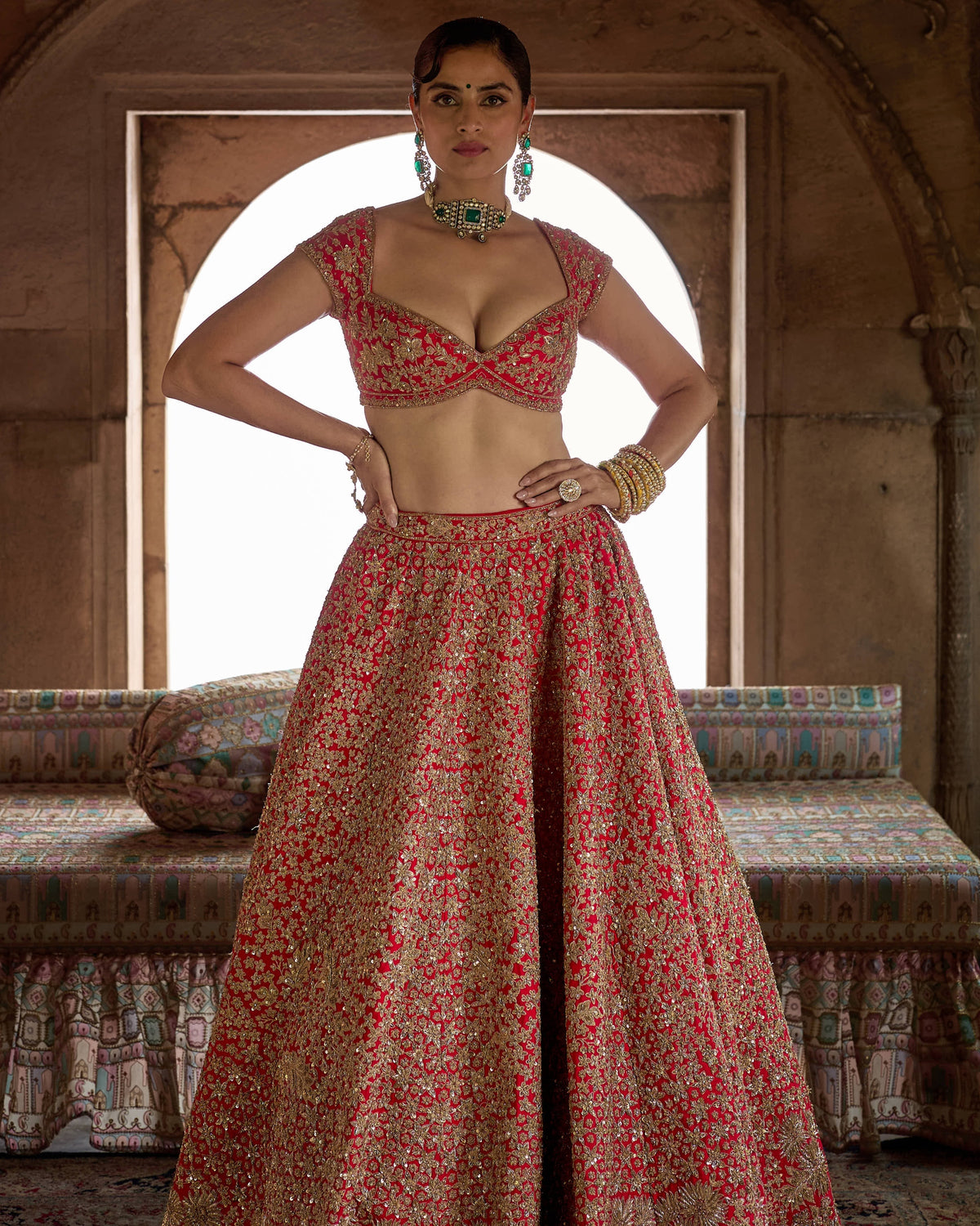 Sakshi Lehenga Set