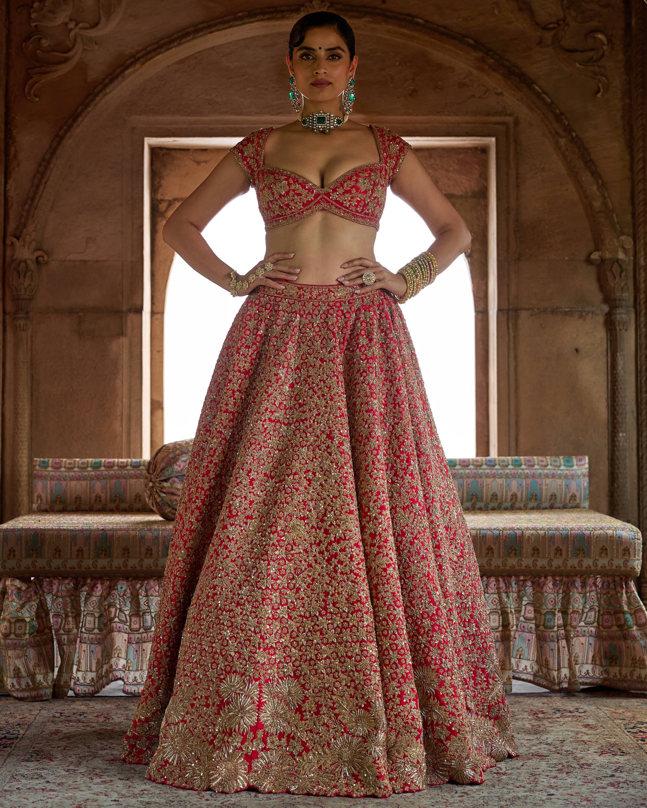 Sakshi Lehenga Set
