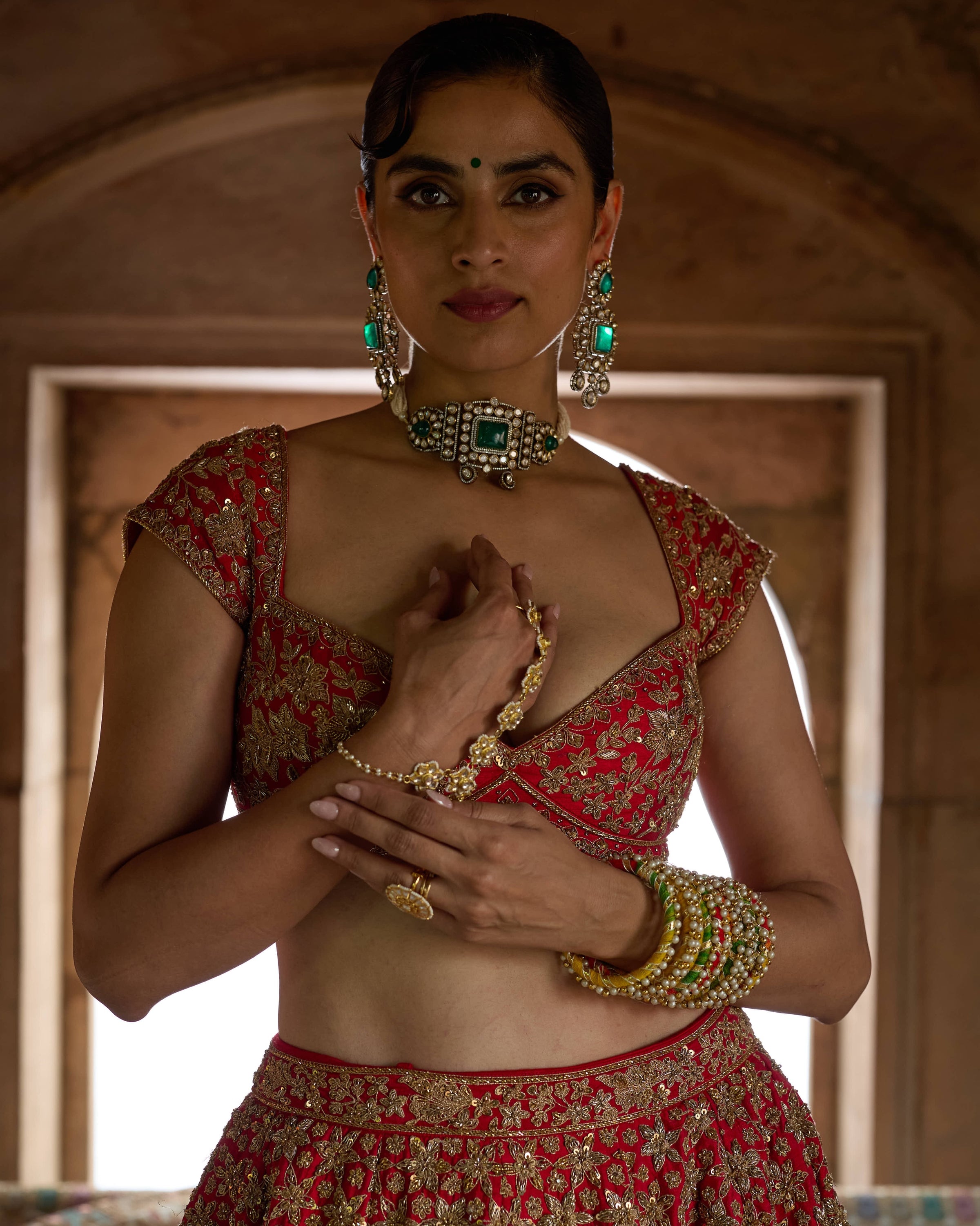 Sakshi Lehenga Set