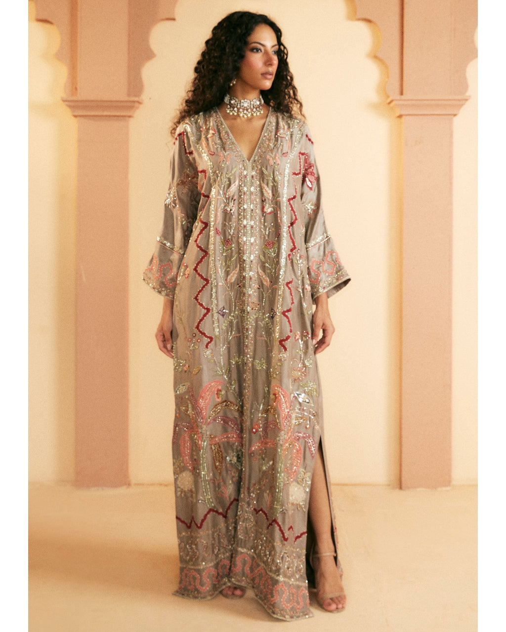 Gray Gypsy Kaftan