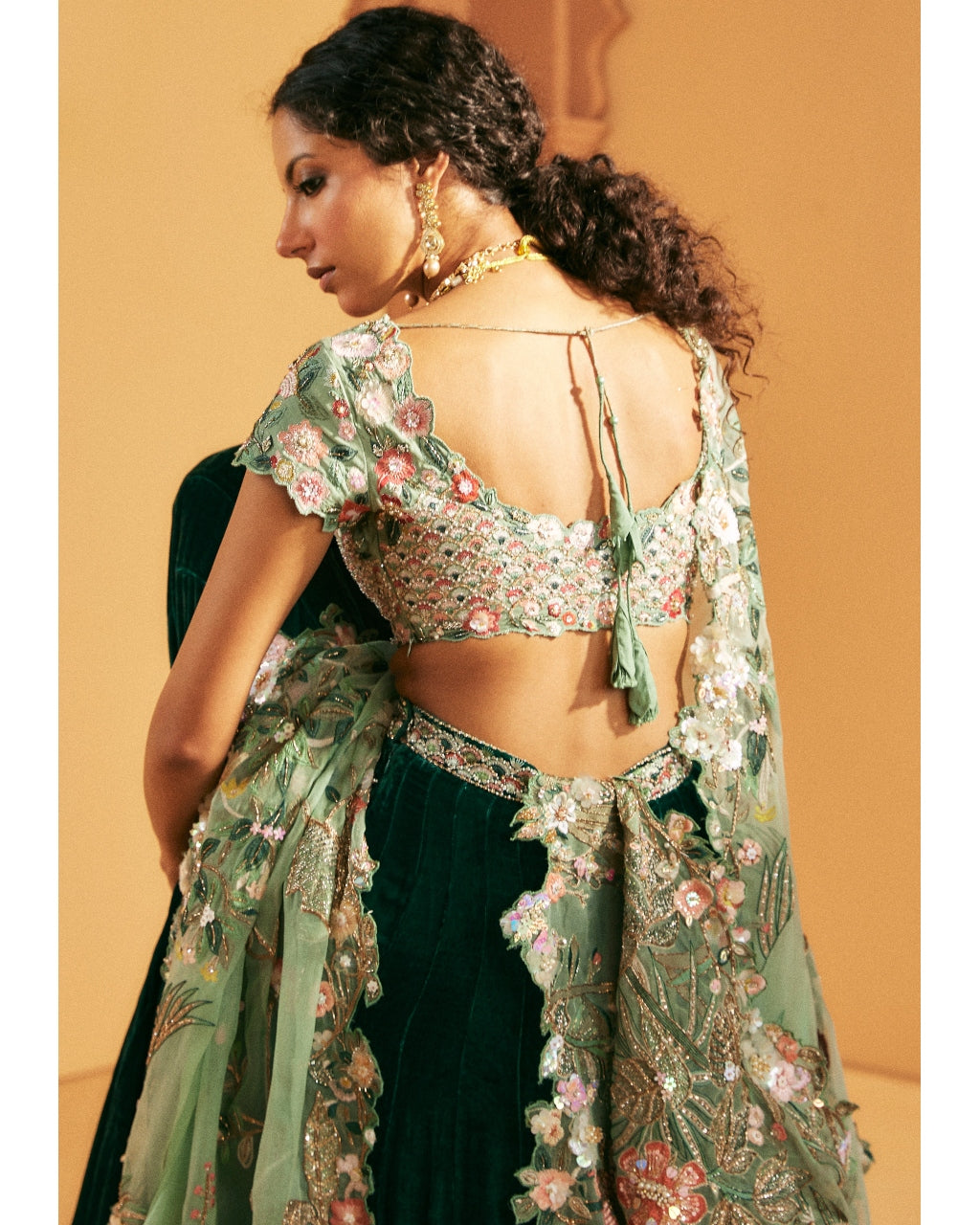 Resplendent Floral Lehenga Set