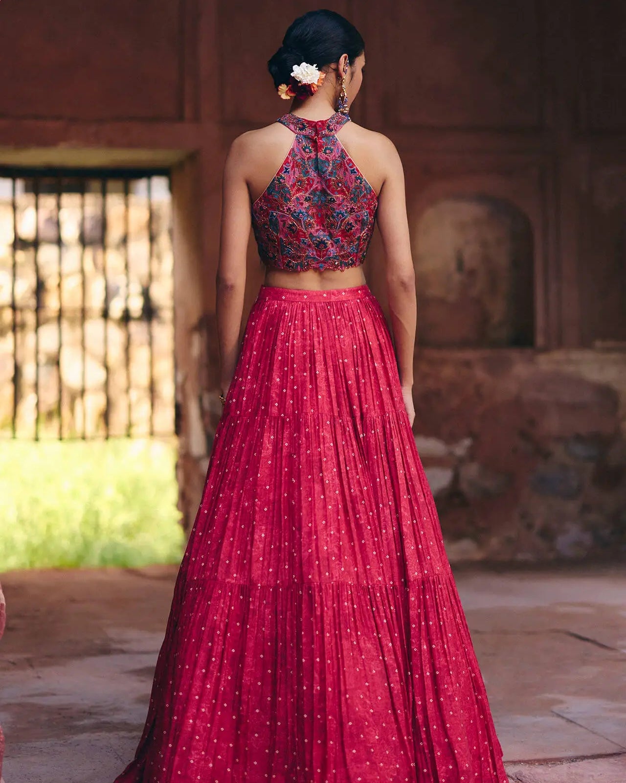 Akhaj Lehenga