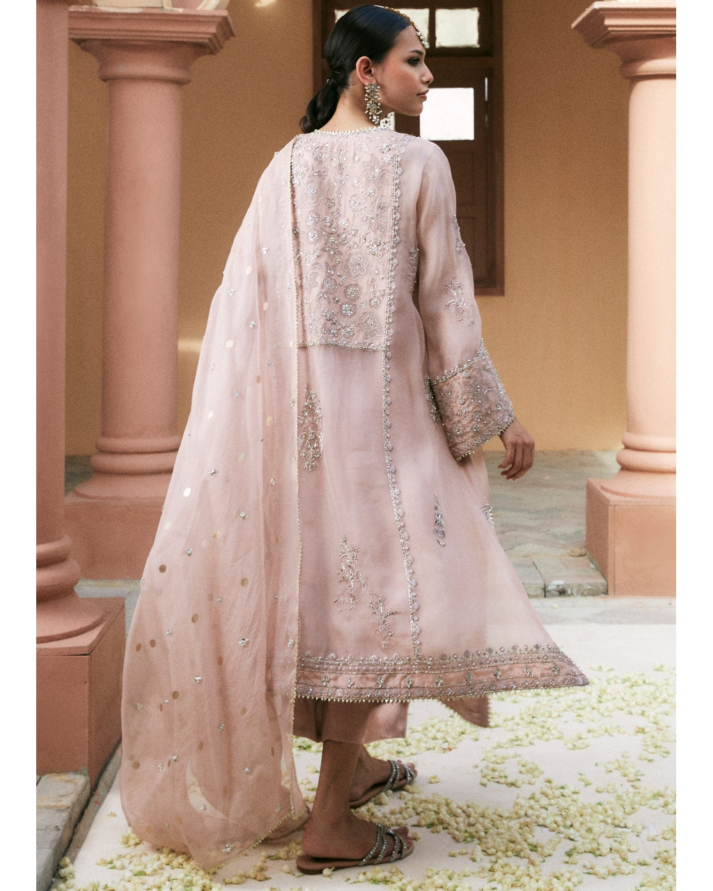 Champage Pink Kurta Set