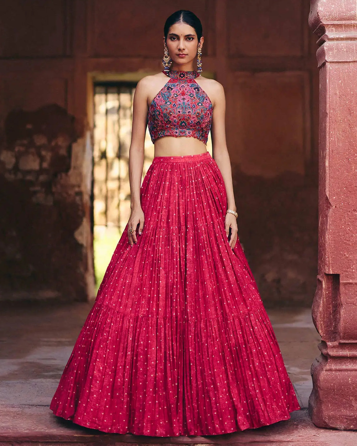 Akhaj Lehenga