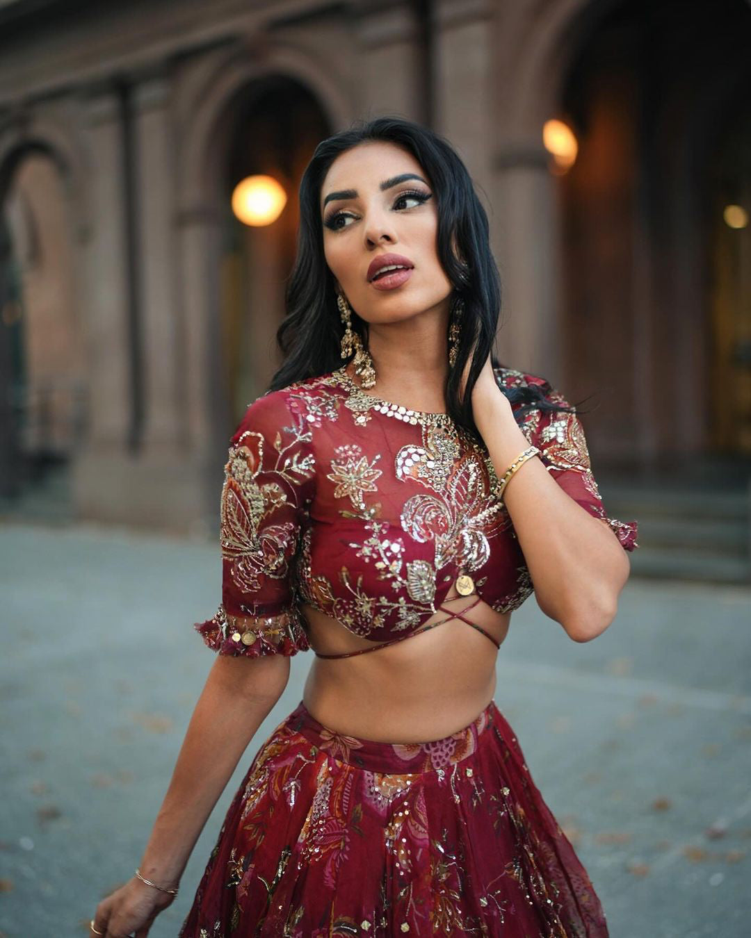 Thiya Lehenga Set