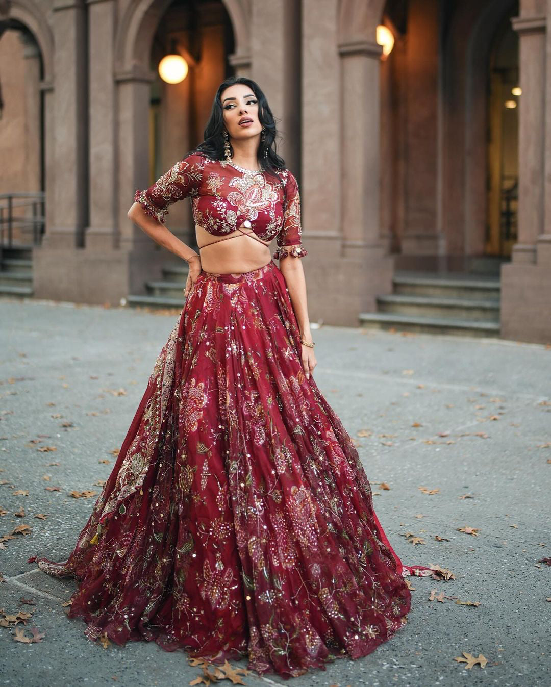 Thiya Lehenga Set