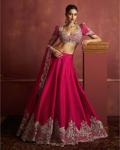 Pink Lehenga Set