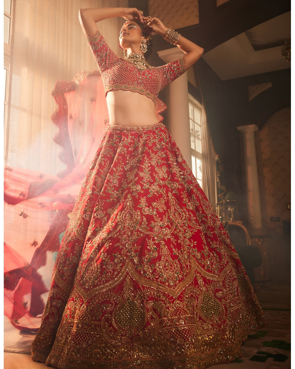 Isra Lehenga Set