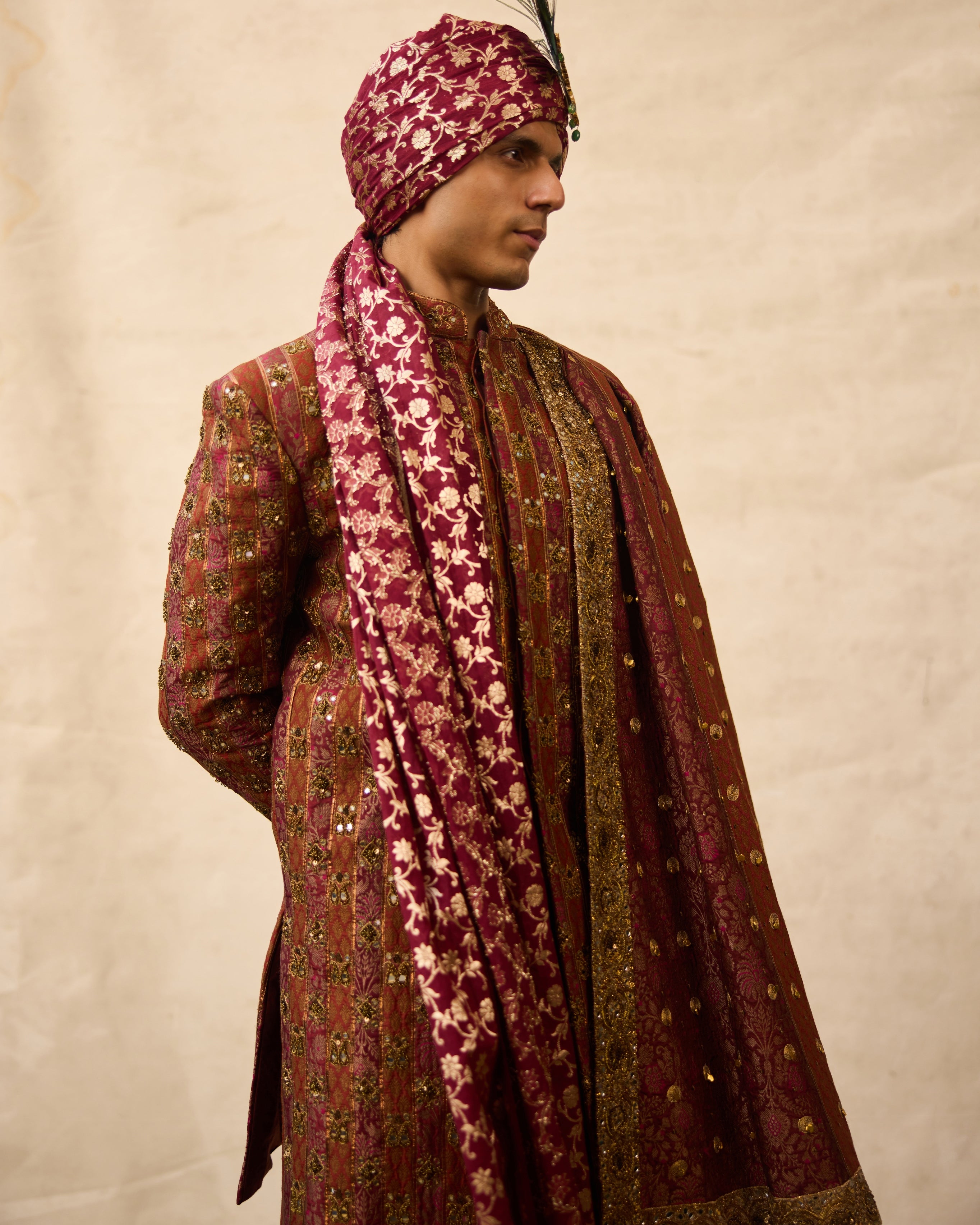 Rajvesha Sherwani Set