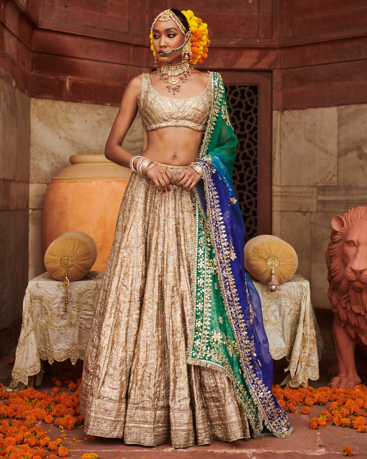 Chaandi Lampi Lehenga Set