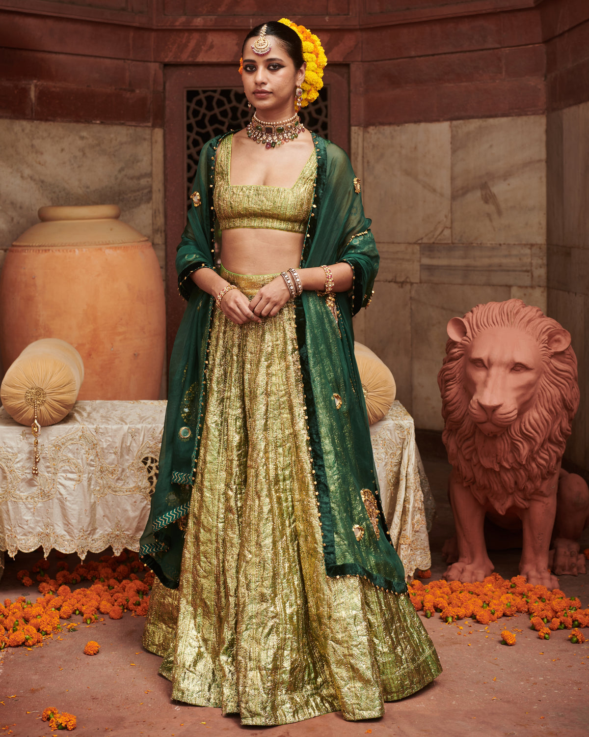 Pushp Lampi Lehenga Set