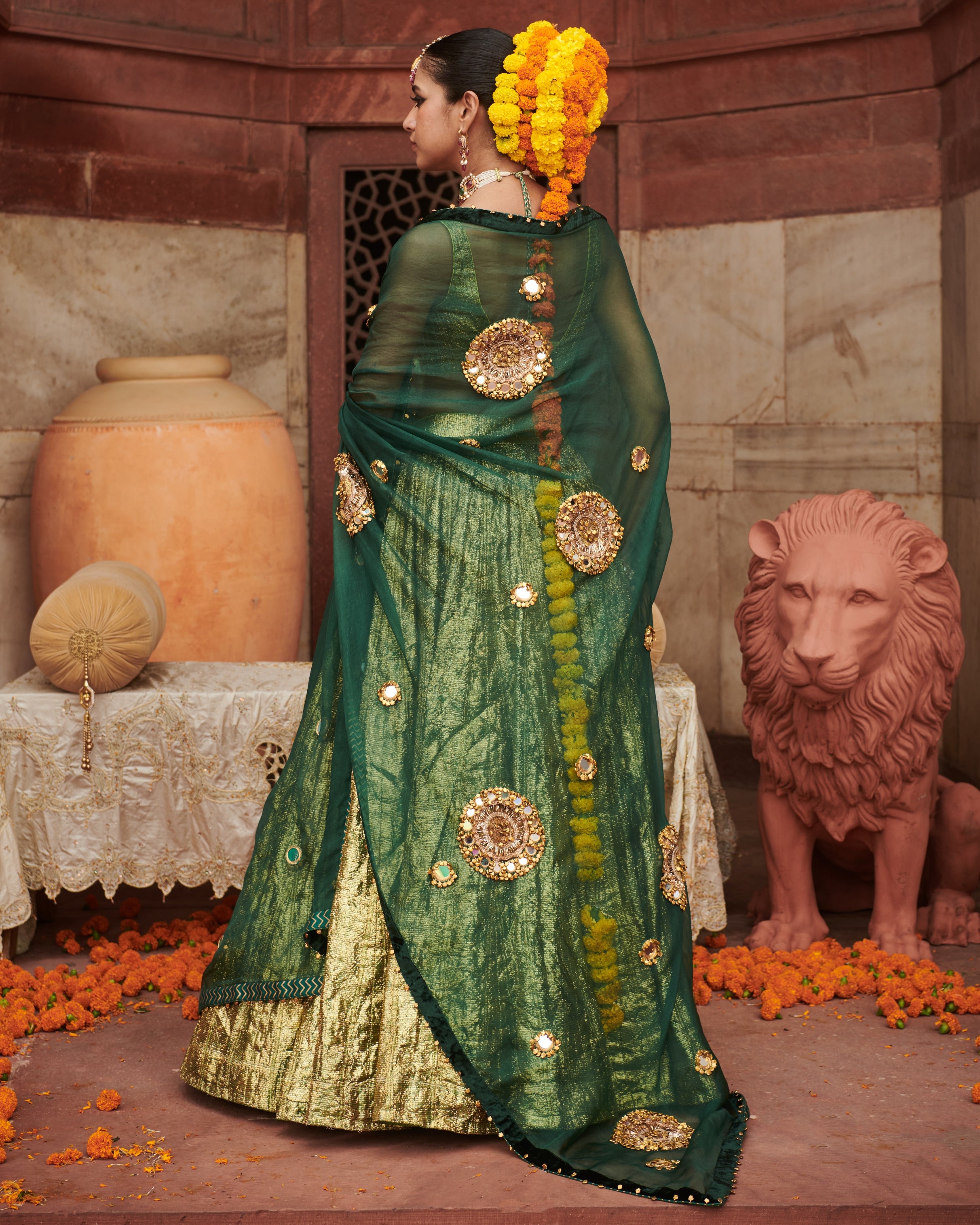 Pushp Lampi Lehenga Set