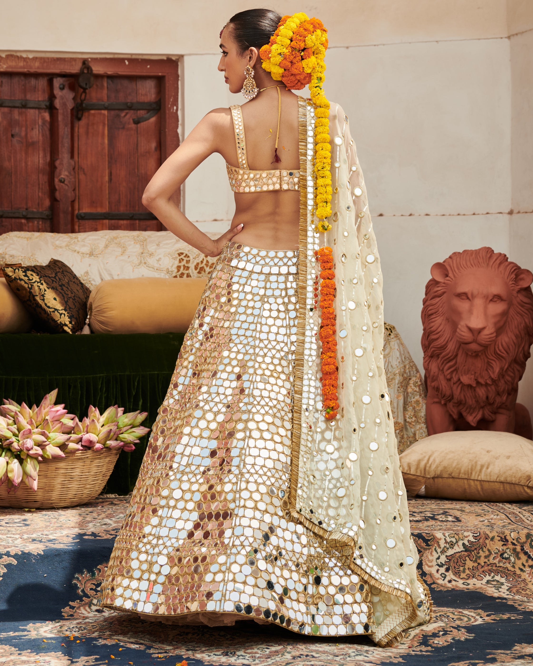 Sheesh Mahal Lehenga Set