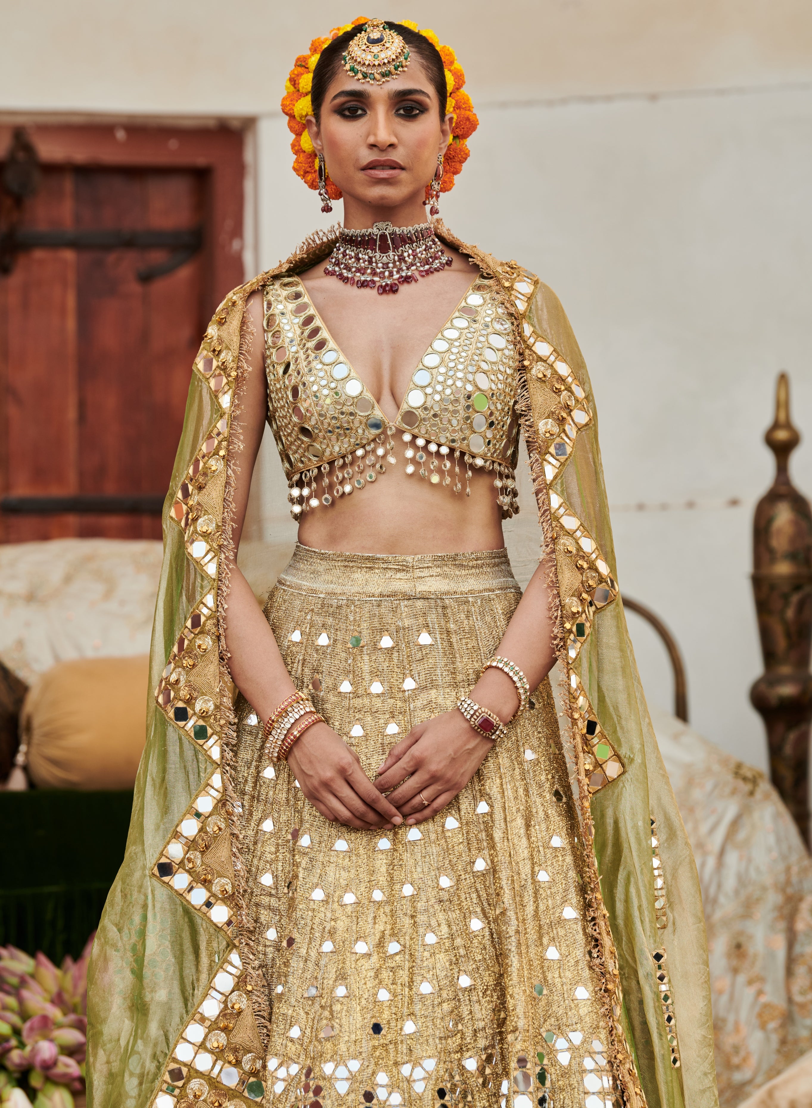 Chand Aayna Lehenga Set