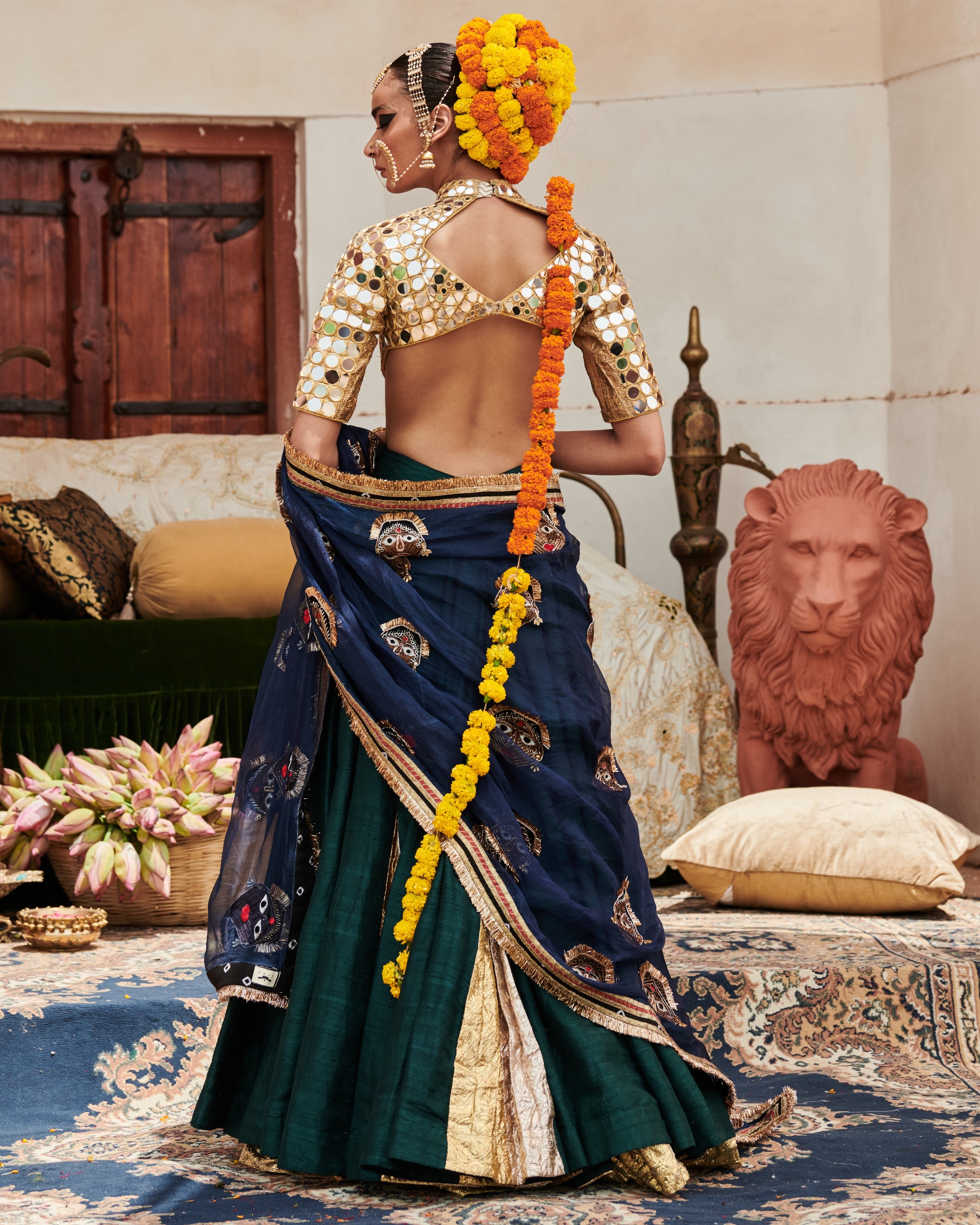 Zamurd Lehenga Set