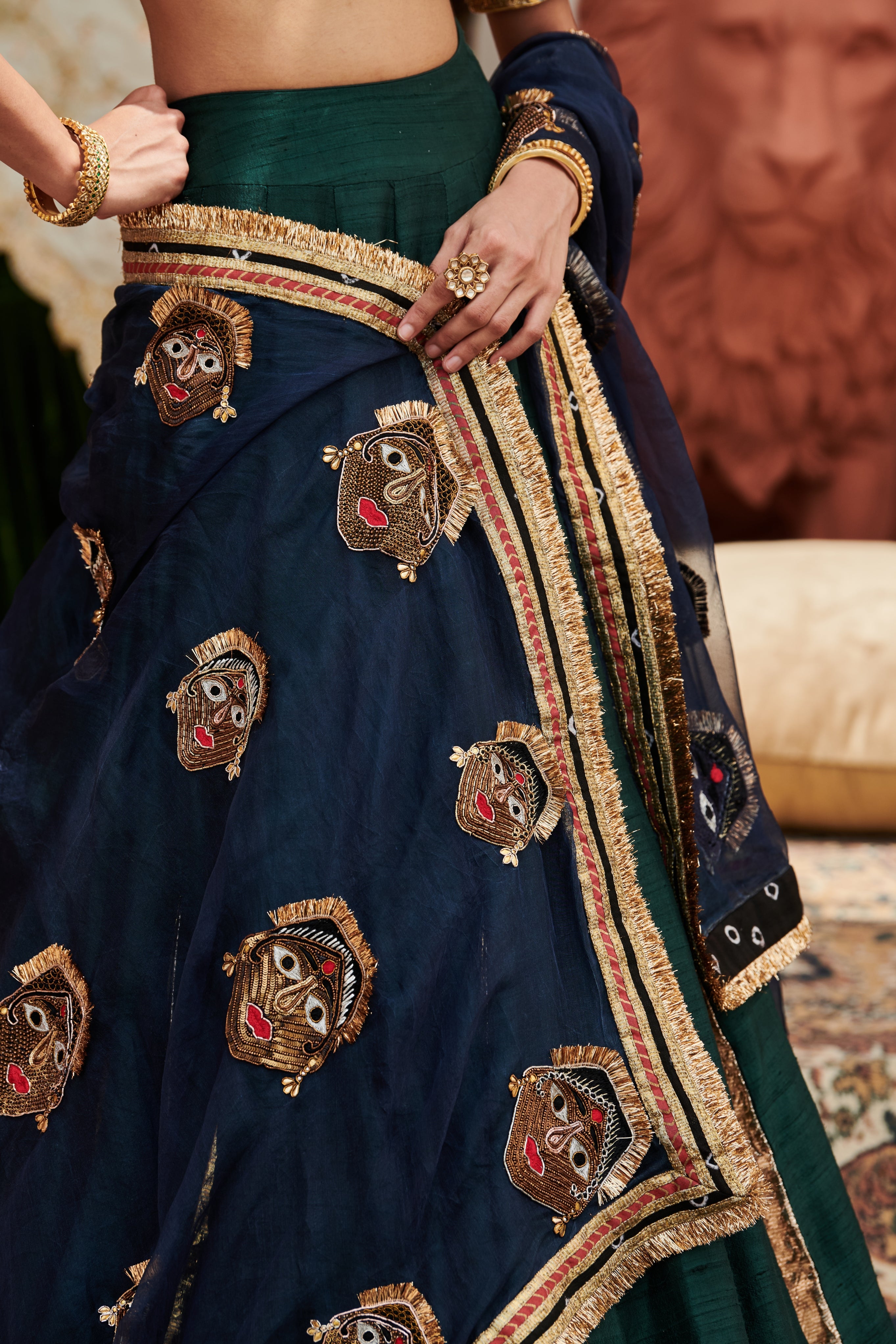 Zamurd Lehenga Set