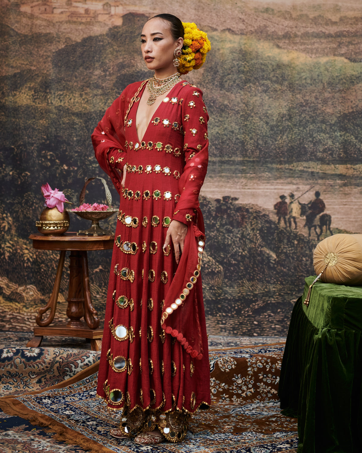 Inara Anarkali Set