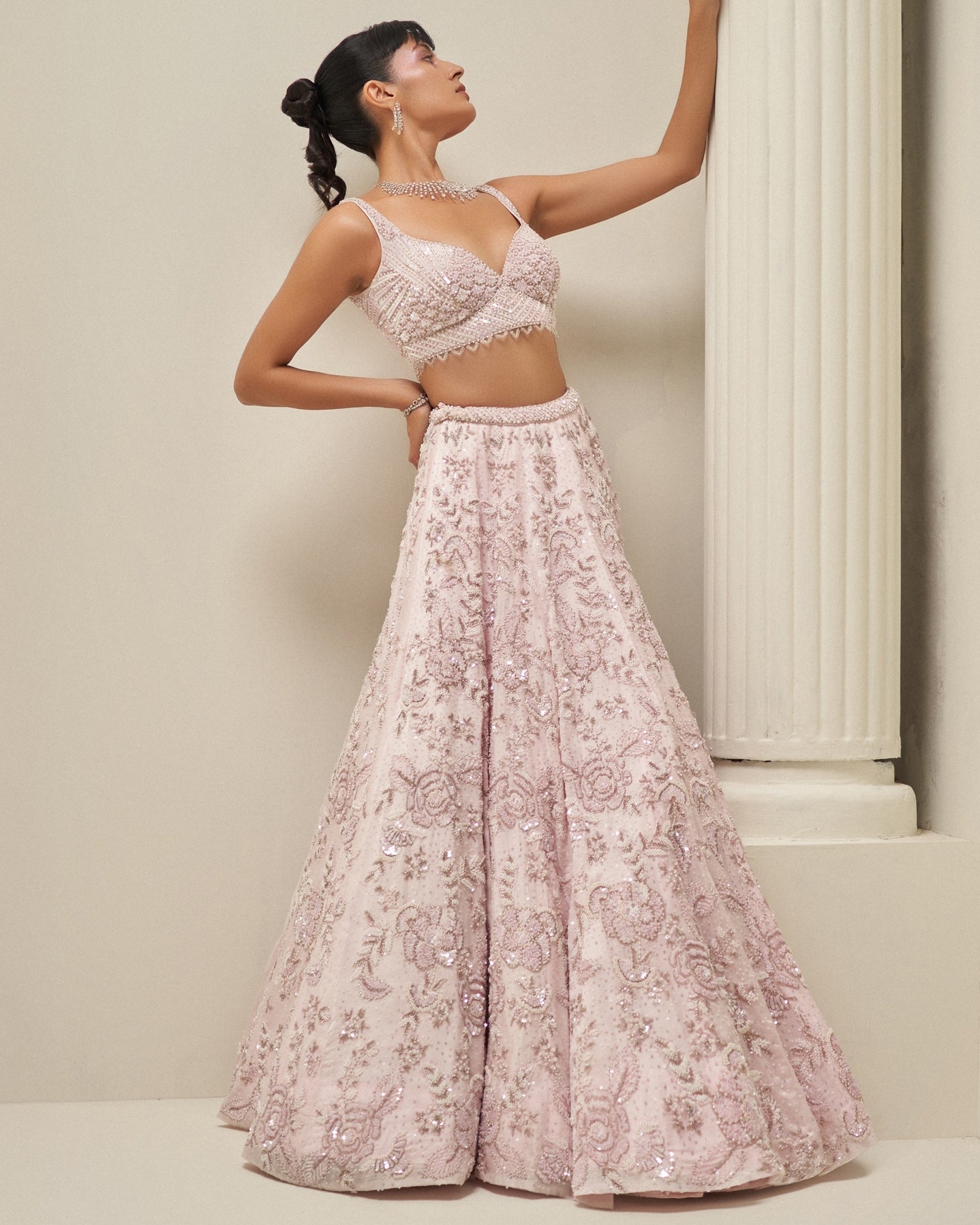 Rose Reverie Lehenga Set