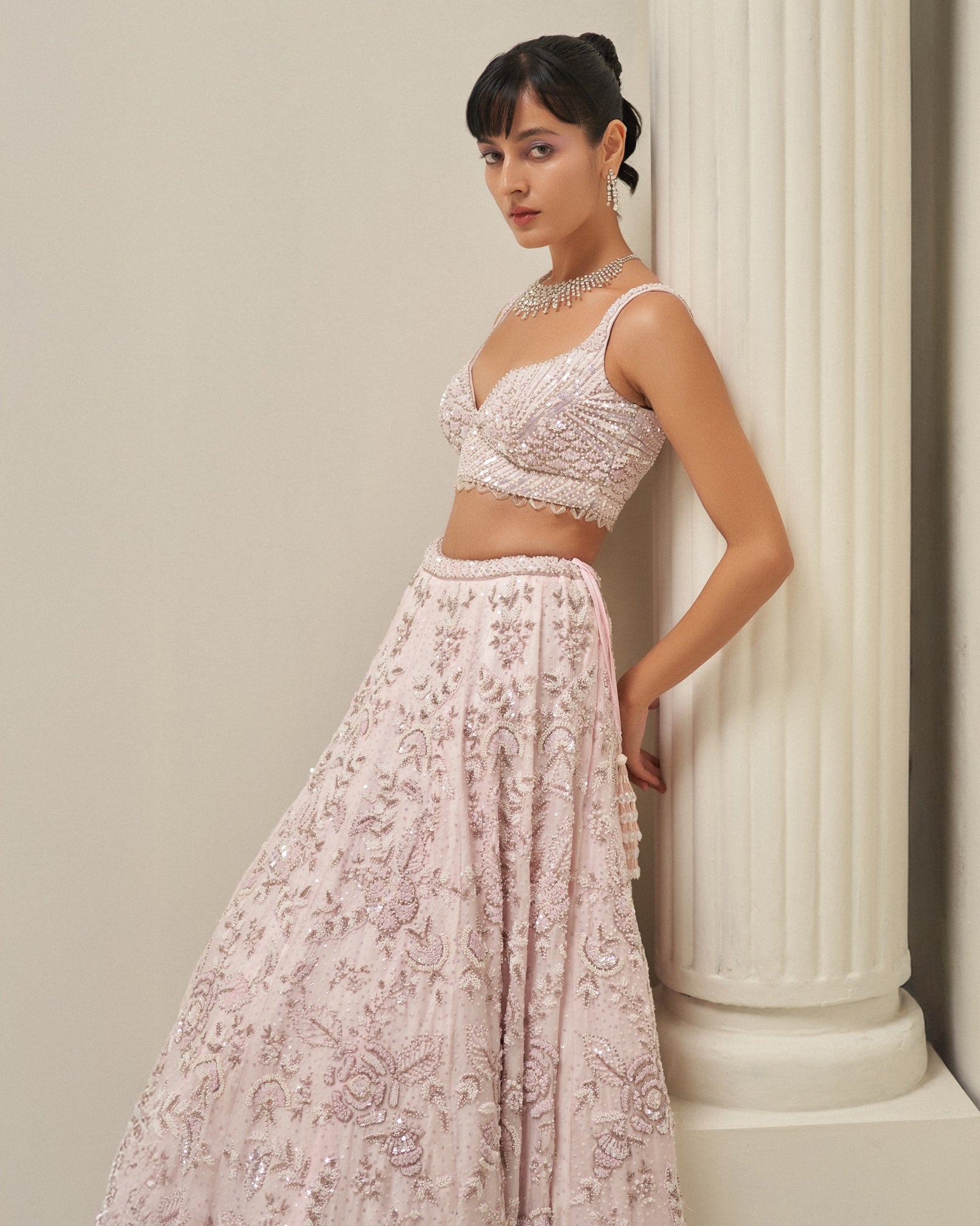 Rose Reverie Lehenga Set