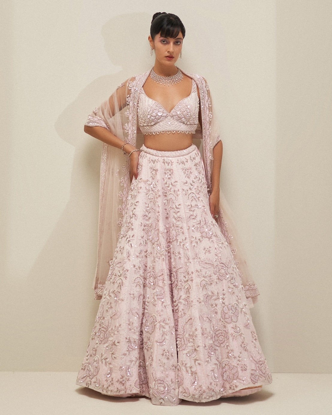 Rose Reverie Lehenga Set
