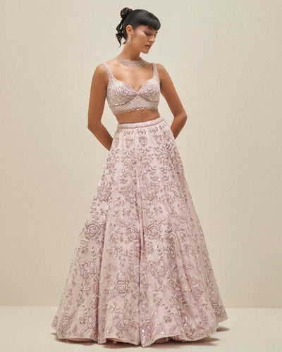 Rose Reverie Lehenga Set