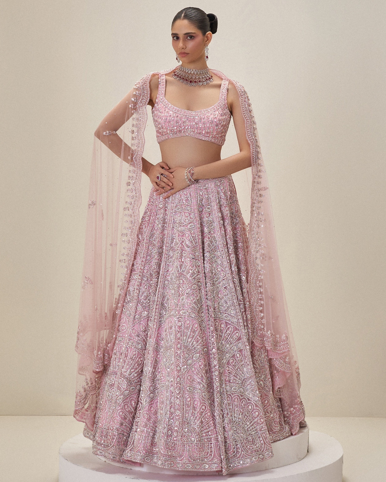 Blush Reverie Lehenga Set