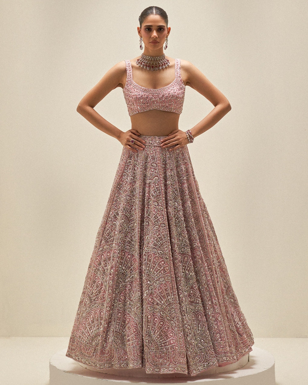 Blush Reverie Lehenga Set