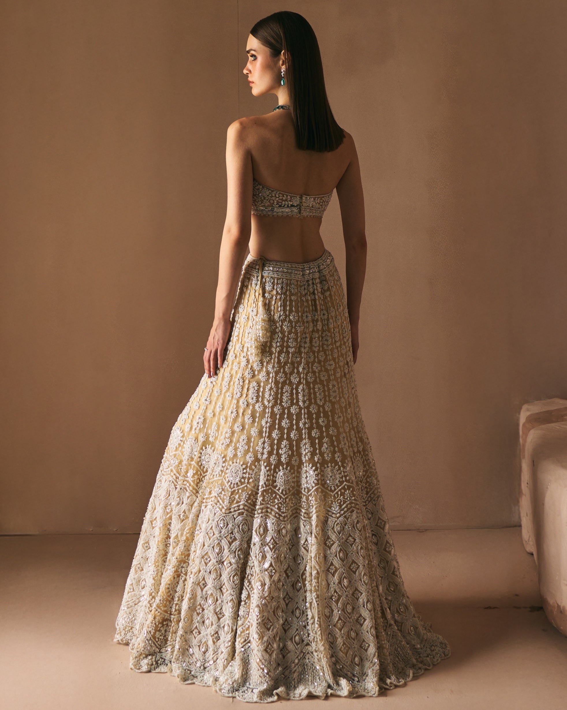 Ivory Celestial Lehenga Set