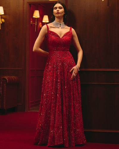 The Scarlet Edict Gown