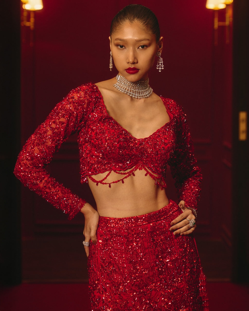 Imperial Bloodline Lehenga Set