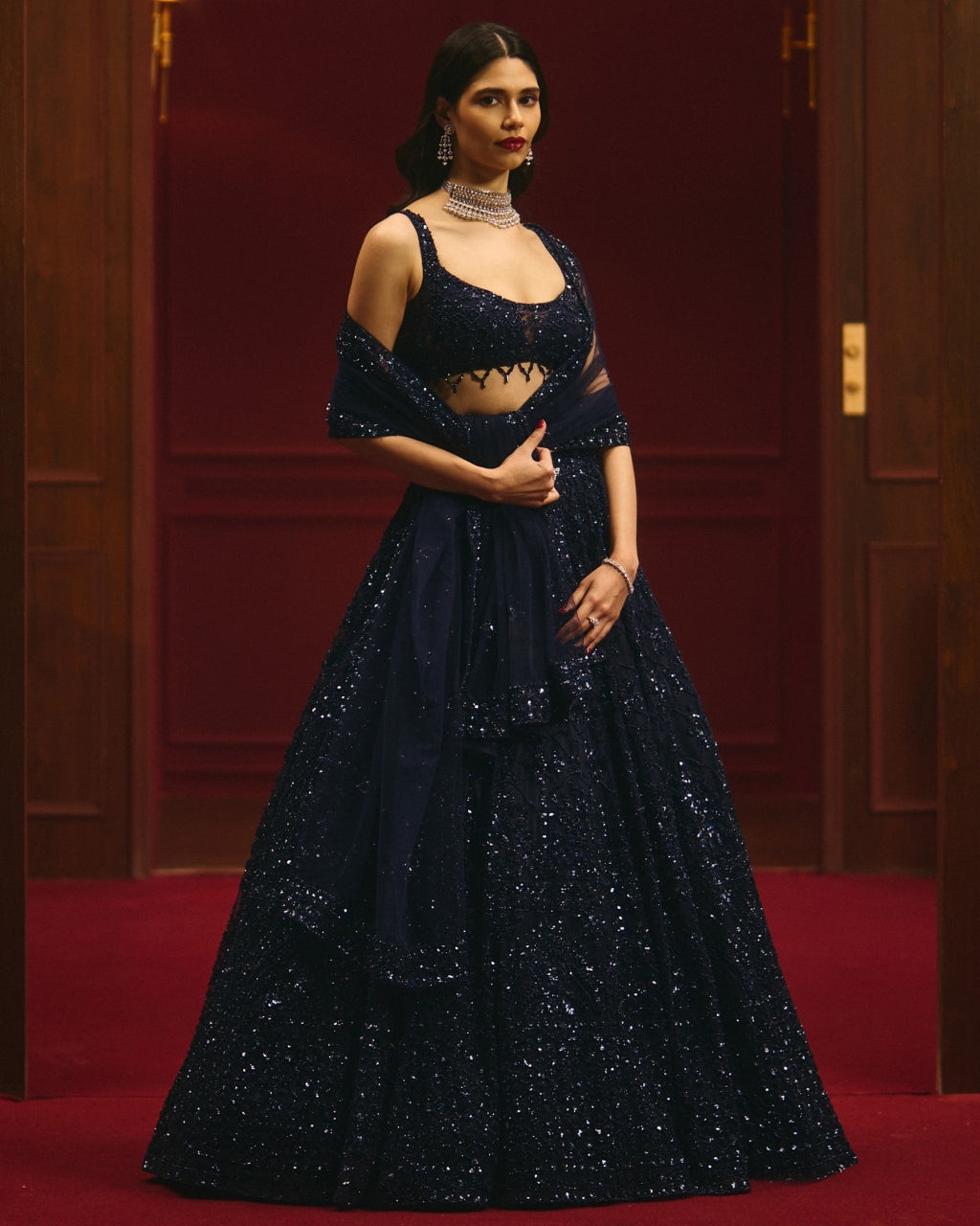 Celestial Regency Lehenga Set