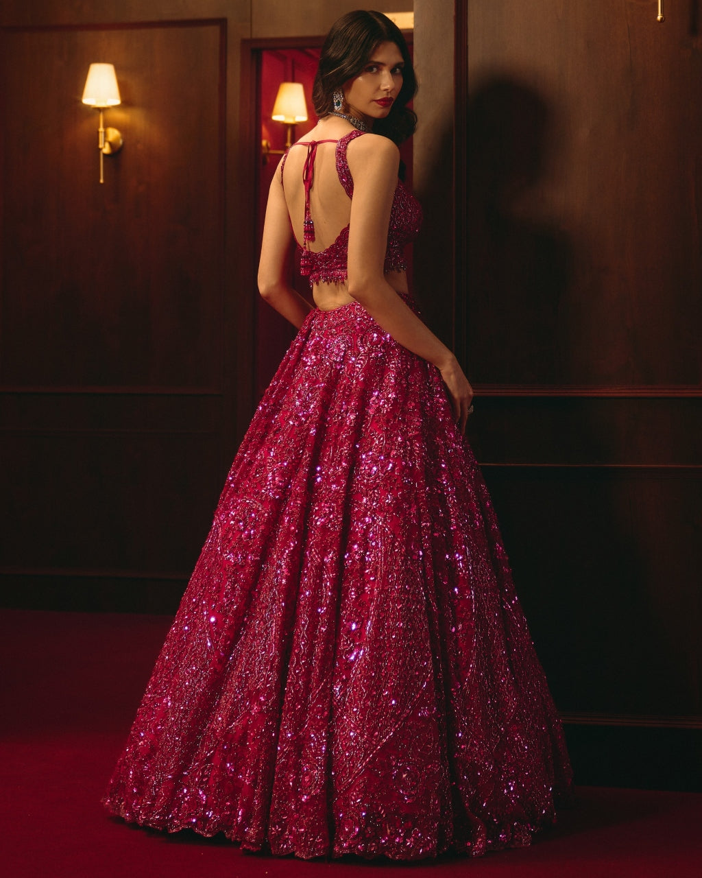 Rosé Imperium Lehenga Set