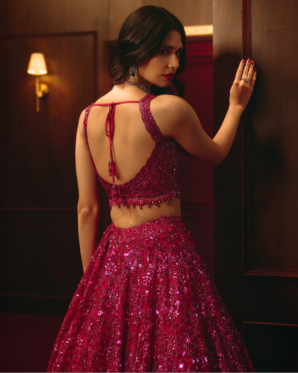 Rosé Imperium Lehenga Set