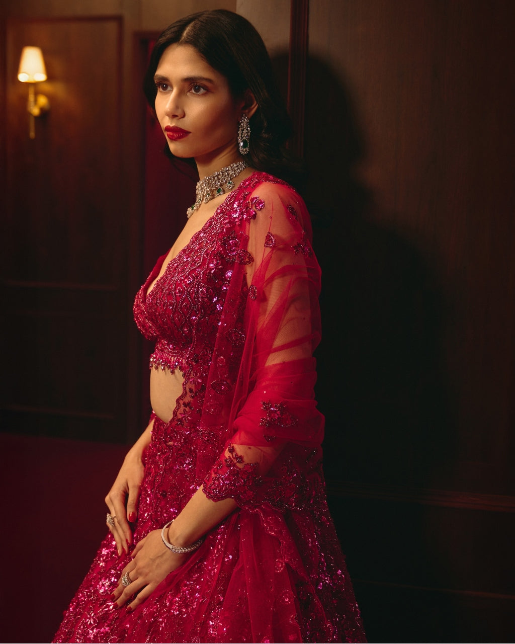 Rosé Imperium Lehenga Set