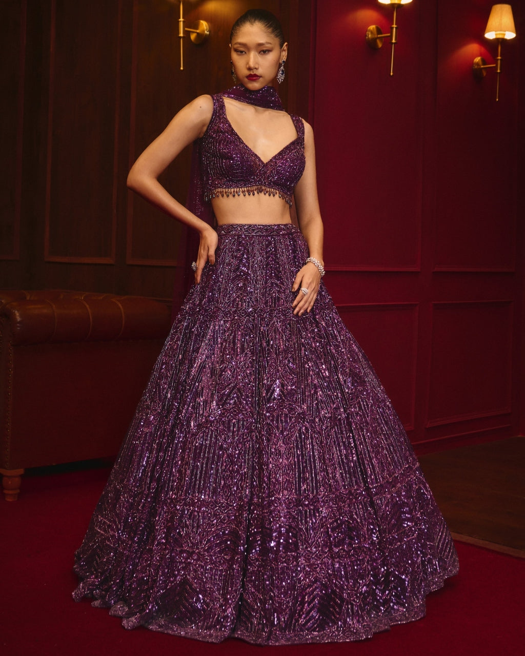 The Royal Decree Lehenga Set