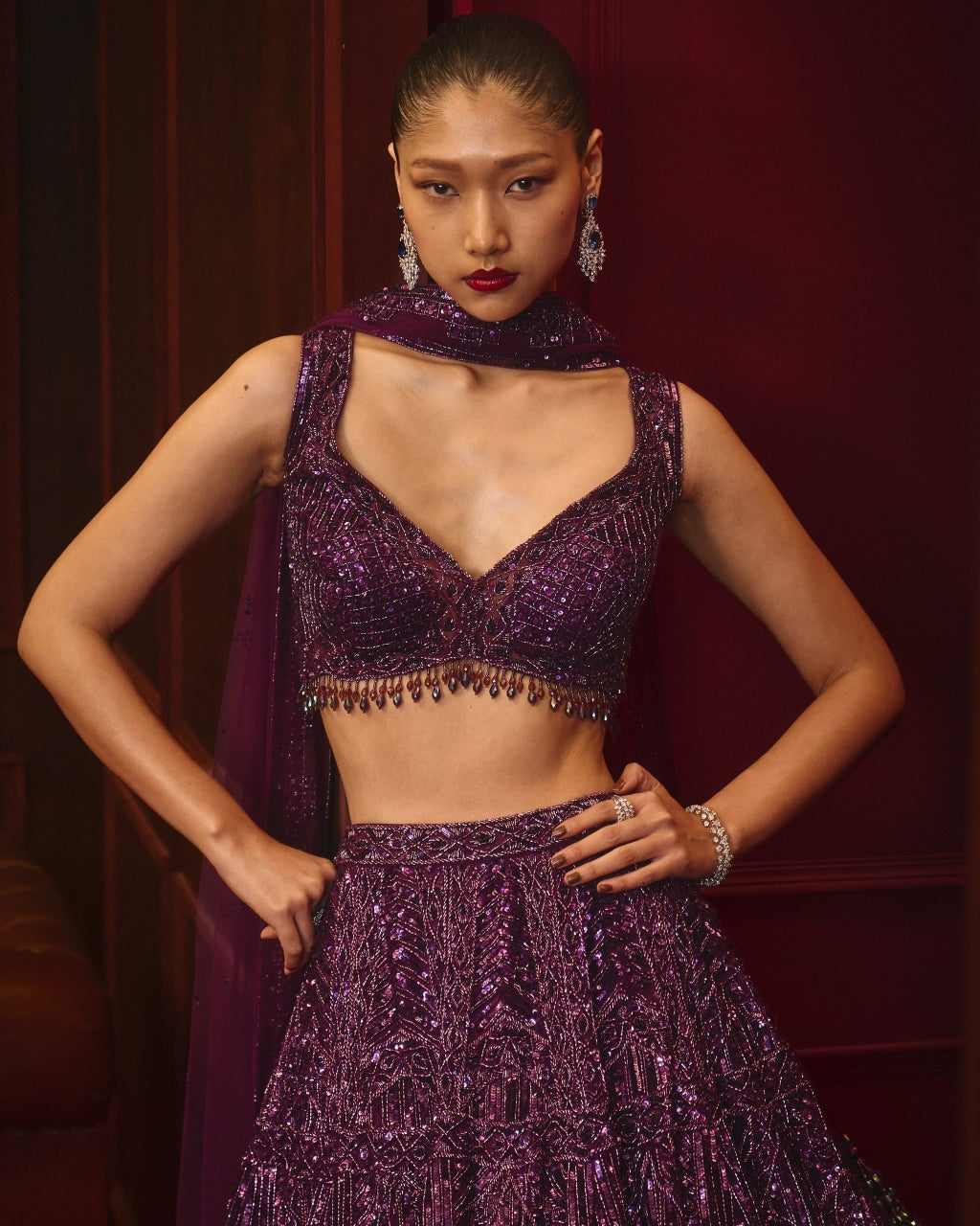 The Royal Decree Lehenga Set