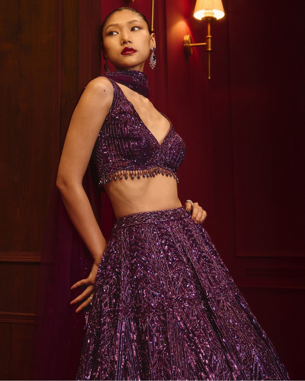 The Royal Decree Lehenga Set