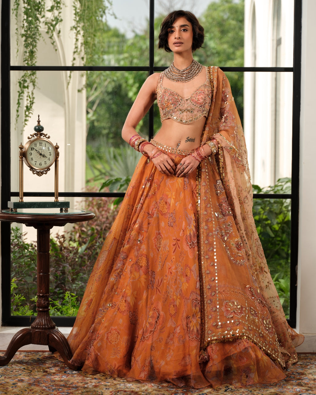 Iris Lehenga Set