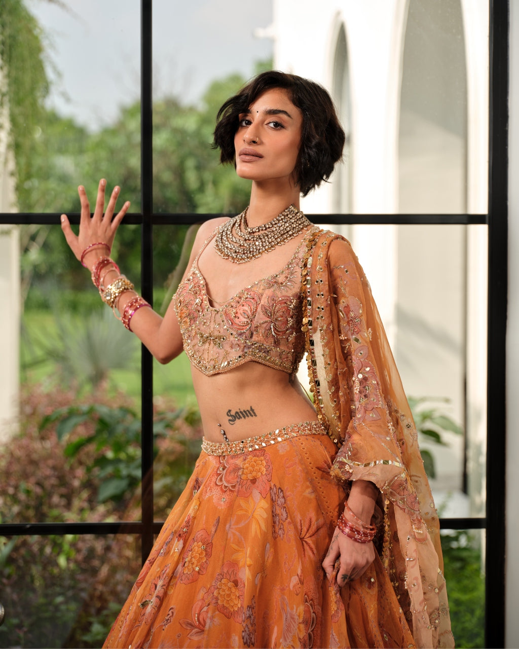 Iris Lehenga Set