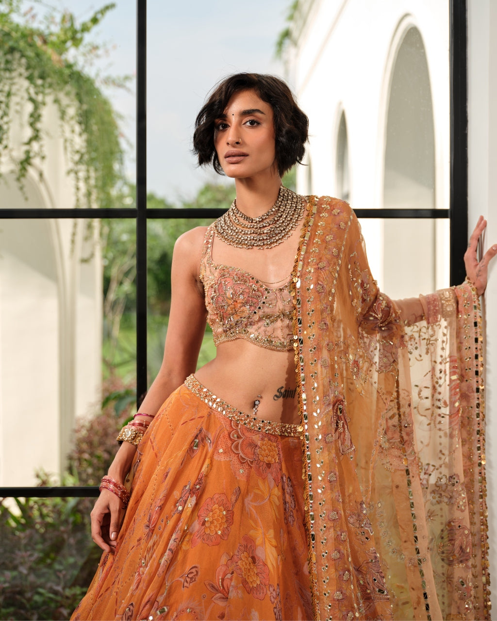 Iris Lehenga Set