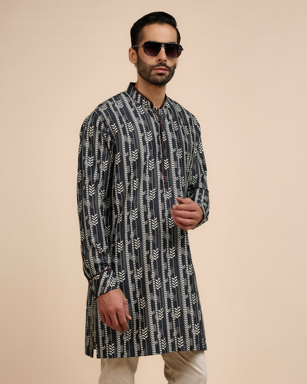 Chevron Printed Kurta Sets