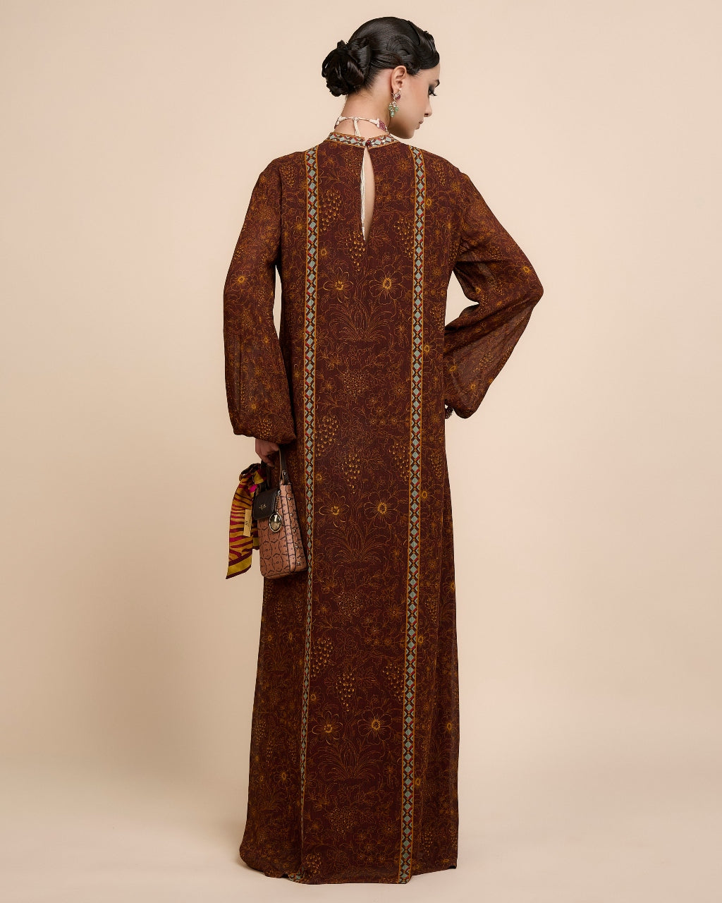 Mocha Brown Kaftan