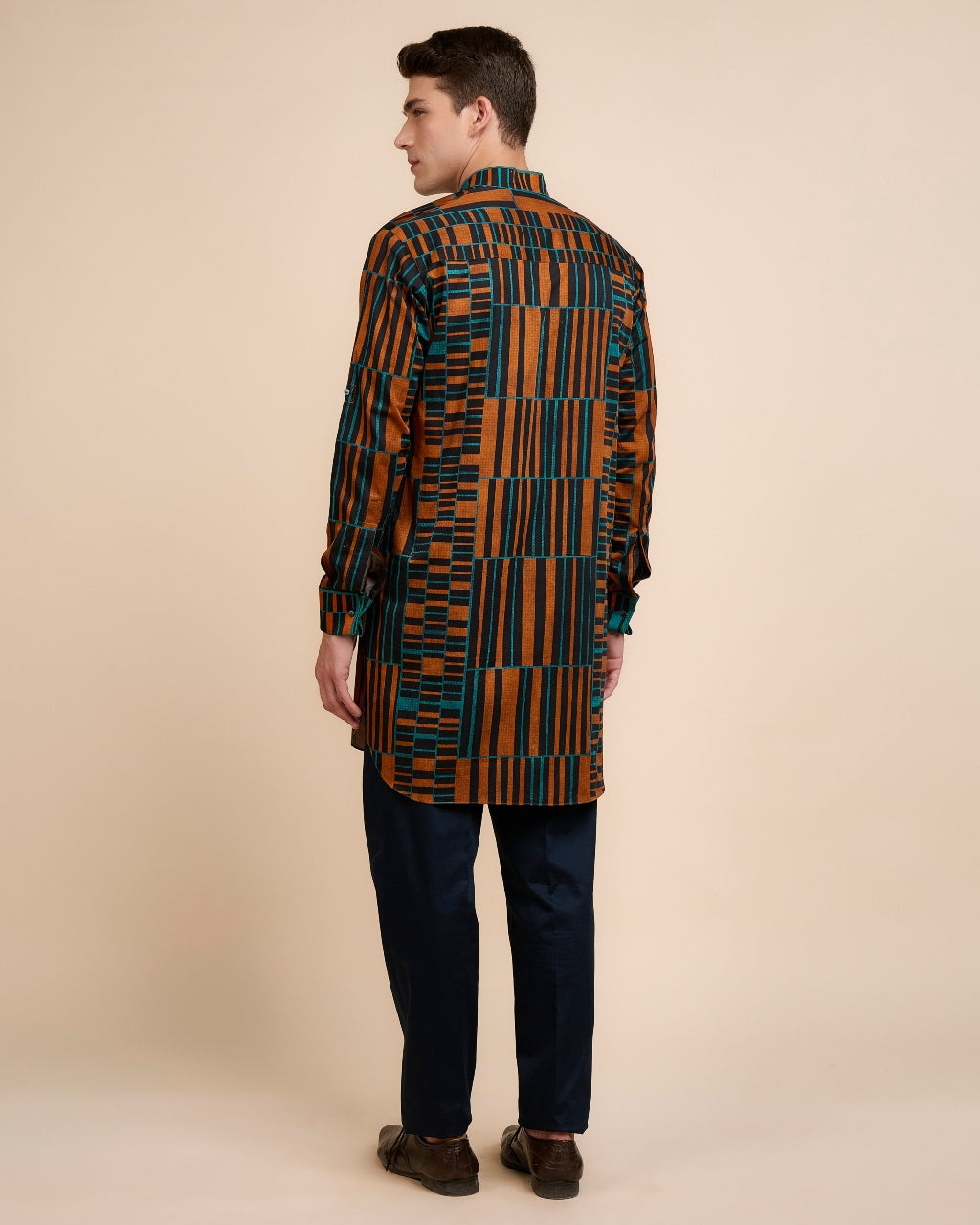 Multicoloured Printed Kurta Set