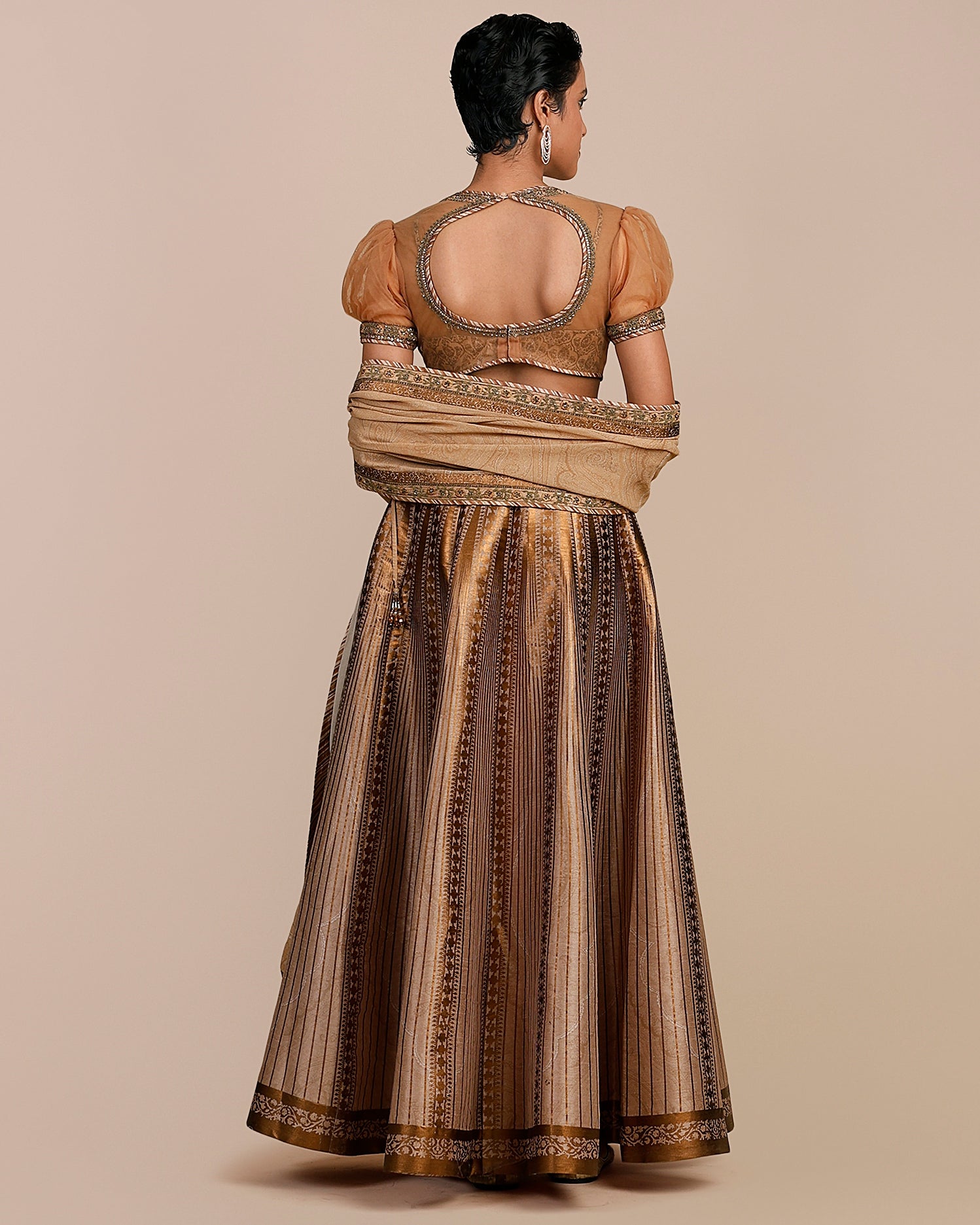 Blush Ivory Skirt Set